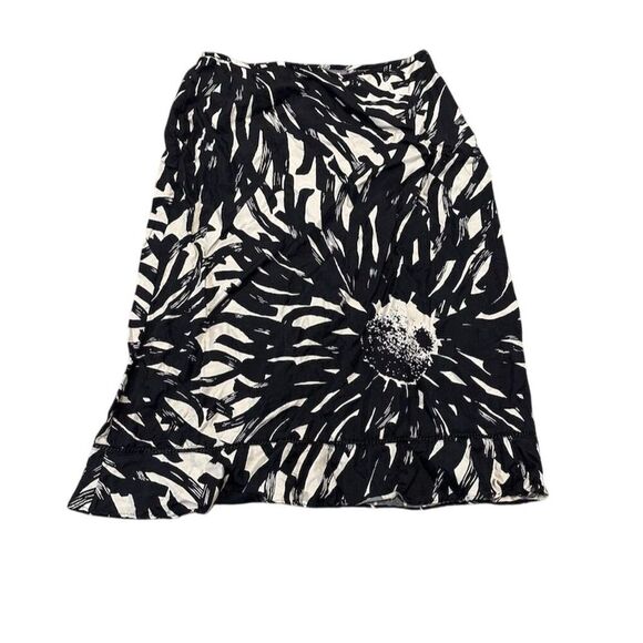 The Limited Women's Silk A-Line‎ Floral Skirt Size 4 Multicolor Casual - Picture 1 of 4